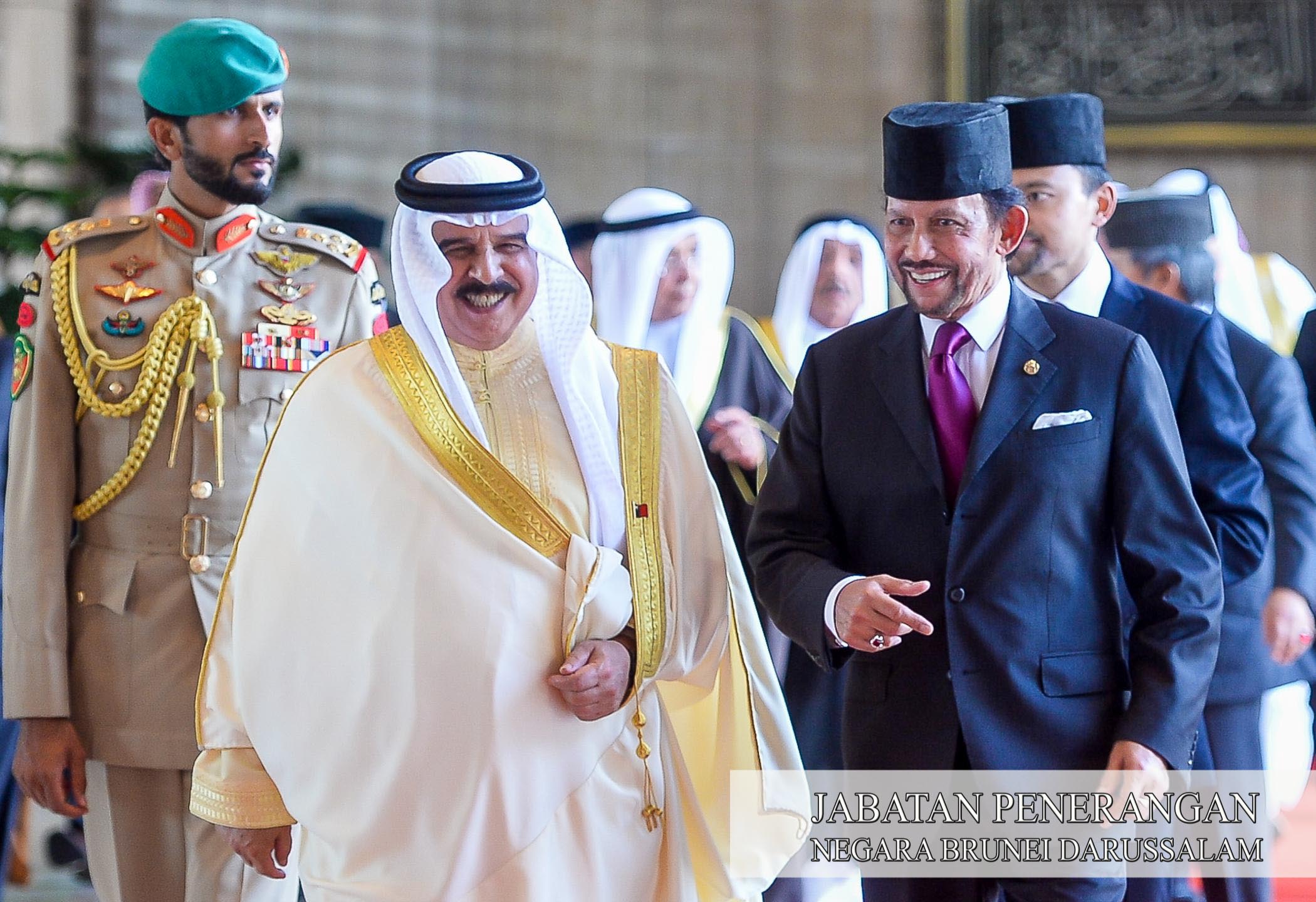 Kebawah DYMM akan adakan Keberangkatan Negara ke kingdom Of Bahrain