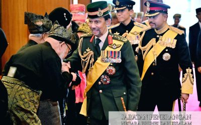 Berangkat menyempurnakan Istiadat Pembukaan Rasmi MMN Ke-22