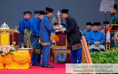 Awangku Adi Nazri, Dayangku Siti Ummi Syazana johan qari, qariah Musabaqah Membaca Al-Quran