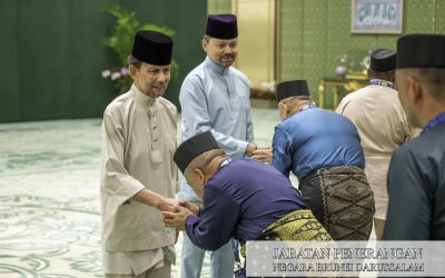 Berkenan menerima mengadap, junjung ziarah bakal jemaah haji