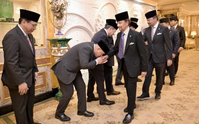 Kebawah Duli Yang Maha Mulia Paduka Seri Baginda Sultan Dan Yang Di-Pertuan Negara Brunei Darussalam Berkenan Mempengerusikan Persidangan Majlis Mesyuarat Menteri-Menteri Kabinet