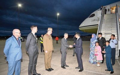 Berangkat tiba di Canberra, Australia