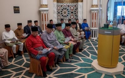 Majlis Berselawat sempena pembukaan Bilik Rambut Mulia Rasulullah