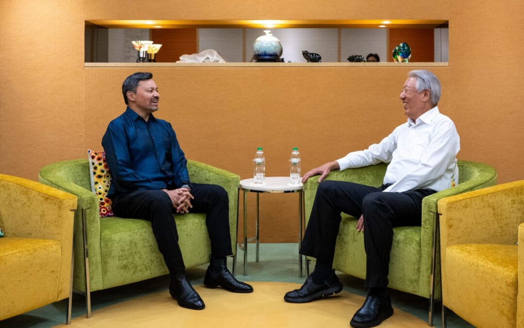 Berkenan melawat Temasek Holdings