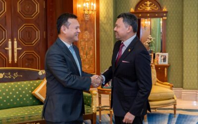 Menerima mengadap Pemangku Menteri Bertanggungjawab bagi Ehwal Masyarakat Islam